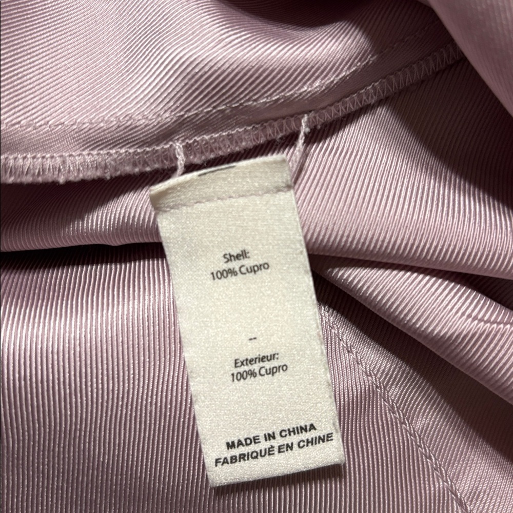 Cinq à Sept Pink Top Holly Satin shirt/jacket. NWOT - Picture 8 of 8